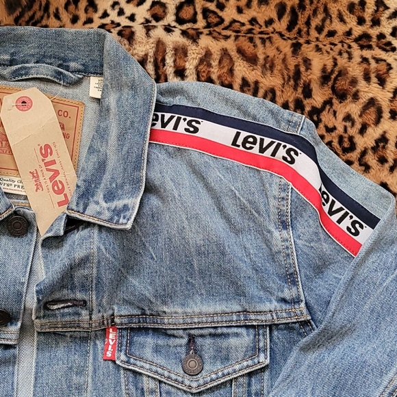 Levis Logo Trucker Jacket - Picture 3 of 4